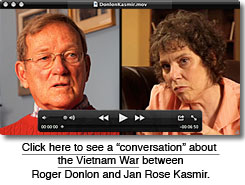 Roger Donlon and Jan Rose Kasmir